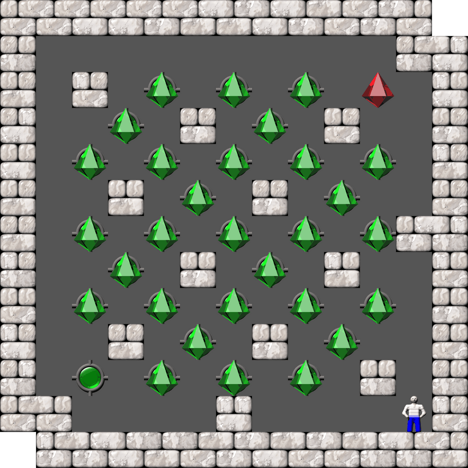 Sokoban Mass Remodel level 806